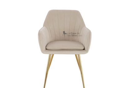 SILLON DE CAFÉ VELVET GOLD CREMA