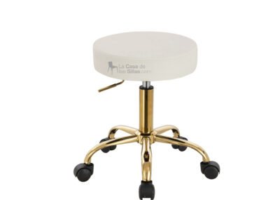 TABURETE ALEX  GOLD