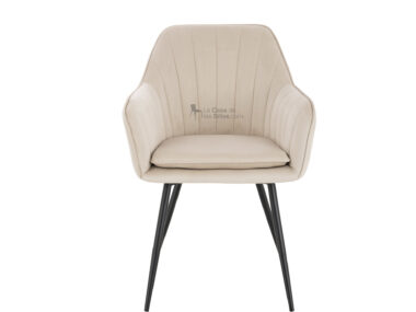 SILLA COMEDOR VELVET BEIGE
