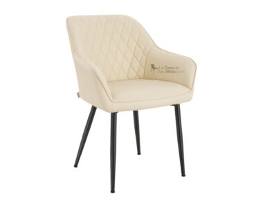 SILLA COMEDOR VELVET ROCK BEIGE BIPIEL