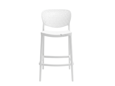 TABURETE ESTELA BLANCO DE 65CM