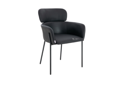 SILLON CARAMELO NEGRO