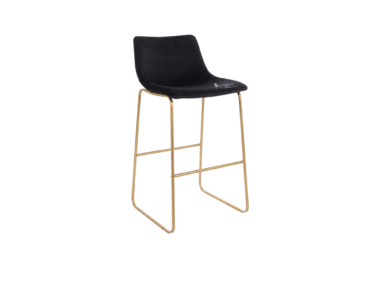 TABURETE INDUSTRUAL CAMEL GOLD NEGRO