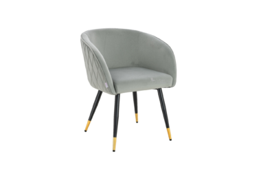 SILLA JADE VELVET GRIS