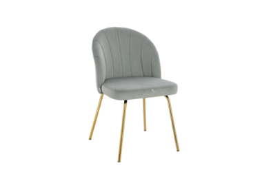 SILLA CAFE LAURA GOLD GRIS