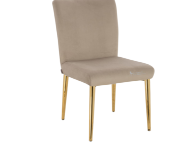 SILLA CAFE LINA GOLD COLOR MARRON