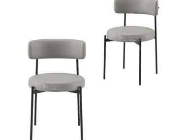 SILLA NORDICO GRIS