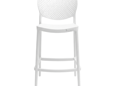 TABURETE ESTELA BLANCO DE 65CM
